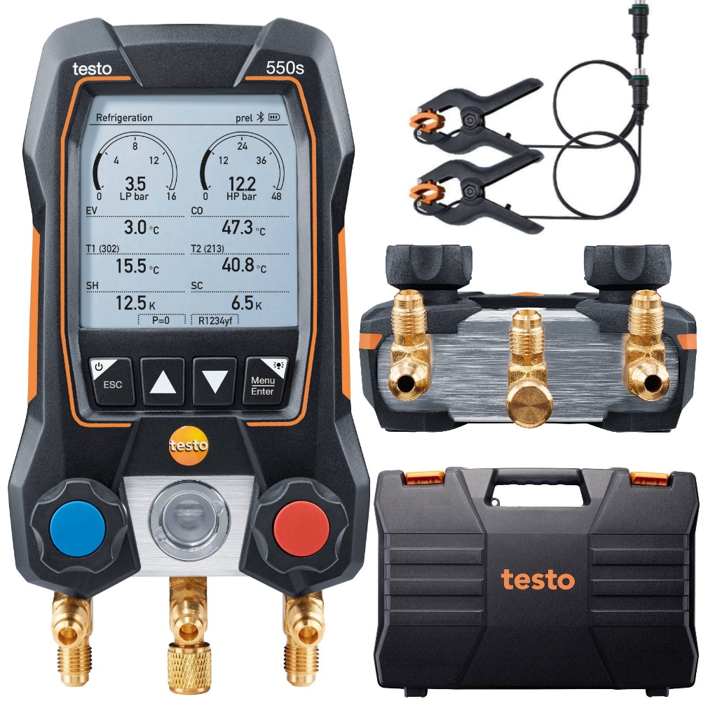 Teleso elektronického ventilu TESTO 550s BASIC